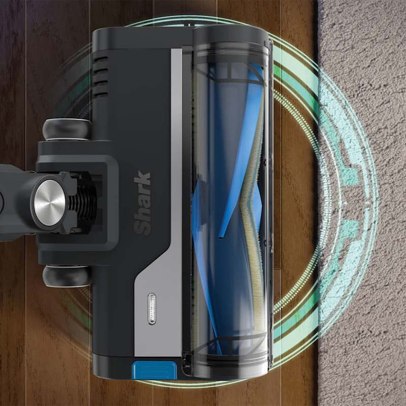 Motorised Pet Tool automatically switching between hard floor and carpet